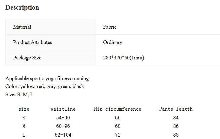 Pantalones para Pilates